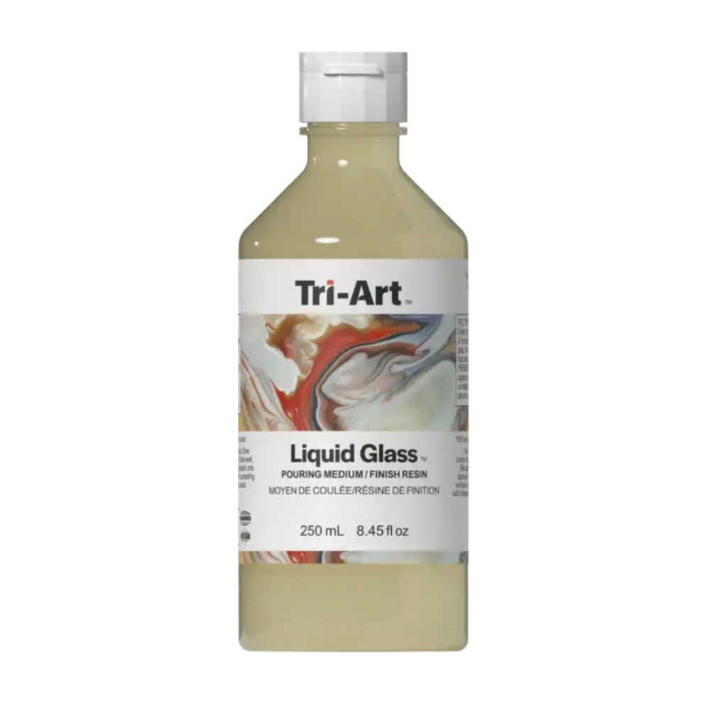 Liquid Glass Finishing Resin Blank Canvas Art Supplies