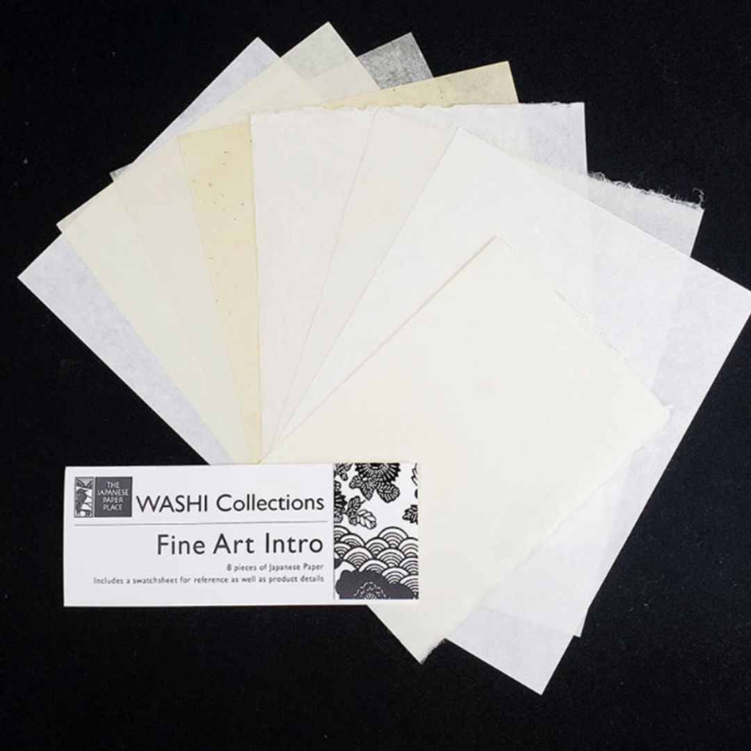 Washi Paper Collection Fine Art Introduction Blank Canvas Art