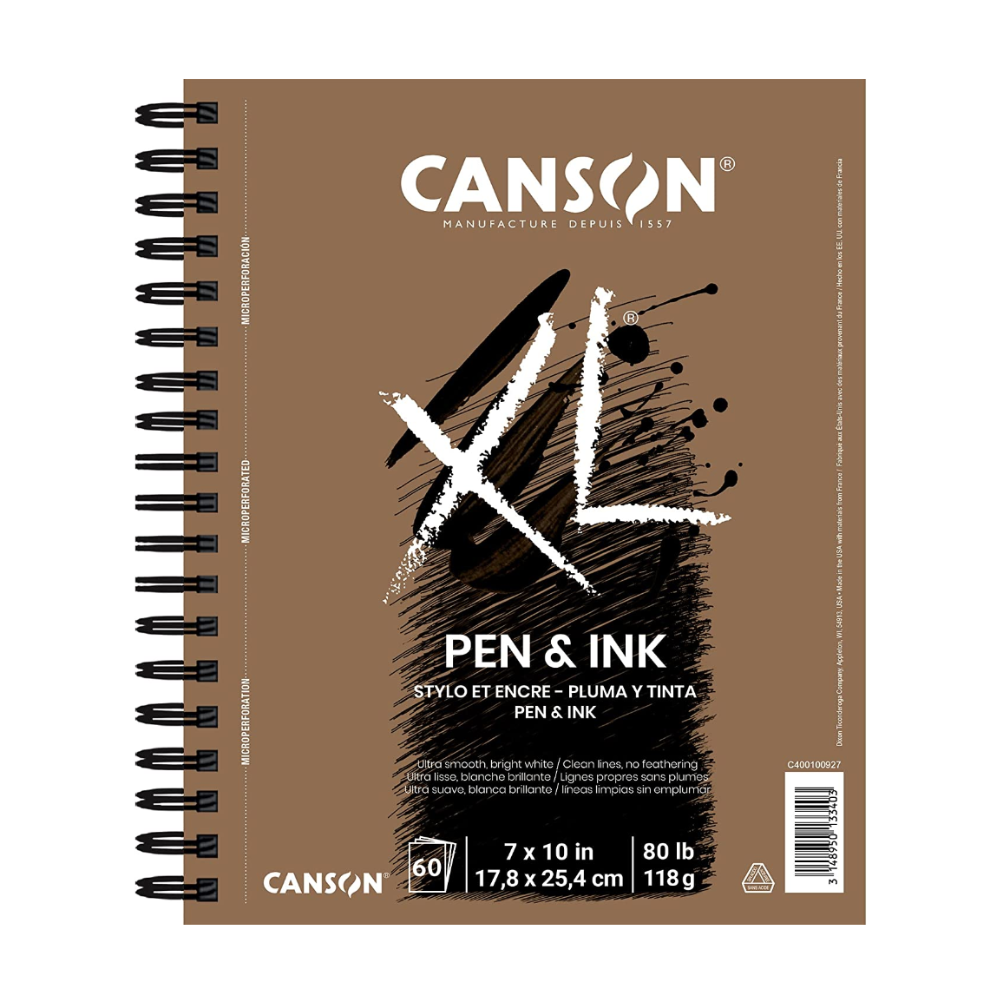 Canson XL Pen Ink Sidewire 7x10