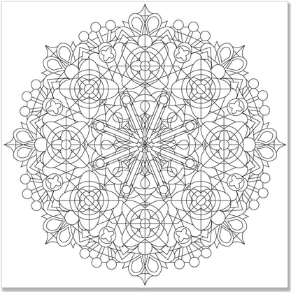 "Kaleidoscope Designs" Colouring Book