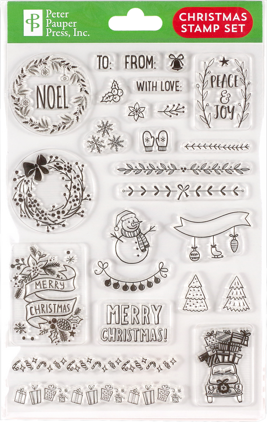 Christmas Clear Stamp Set