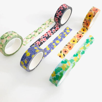 Night Blooms Washi Tape