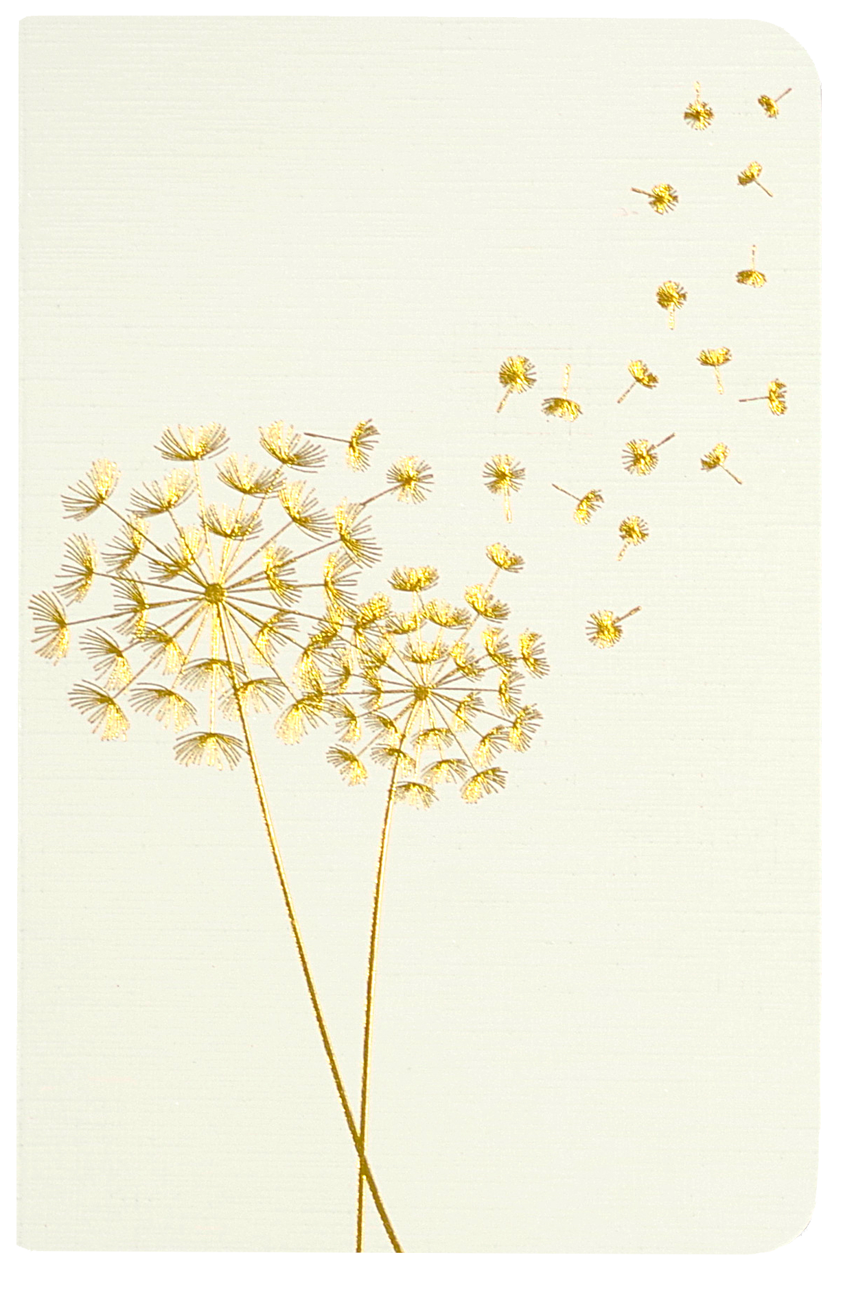 Dandelion Wishes Jotter Mini Dot-Grid Notebook 3-1/2" x 5-1/2"