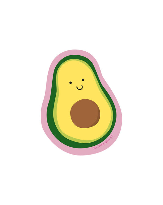 Avocado Vinyl Sticker