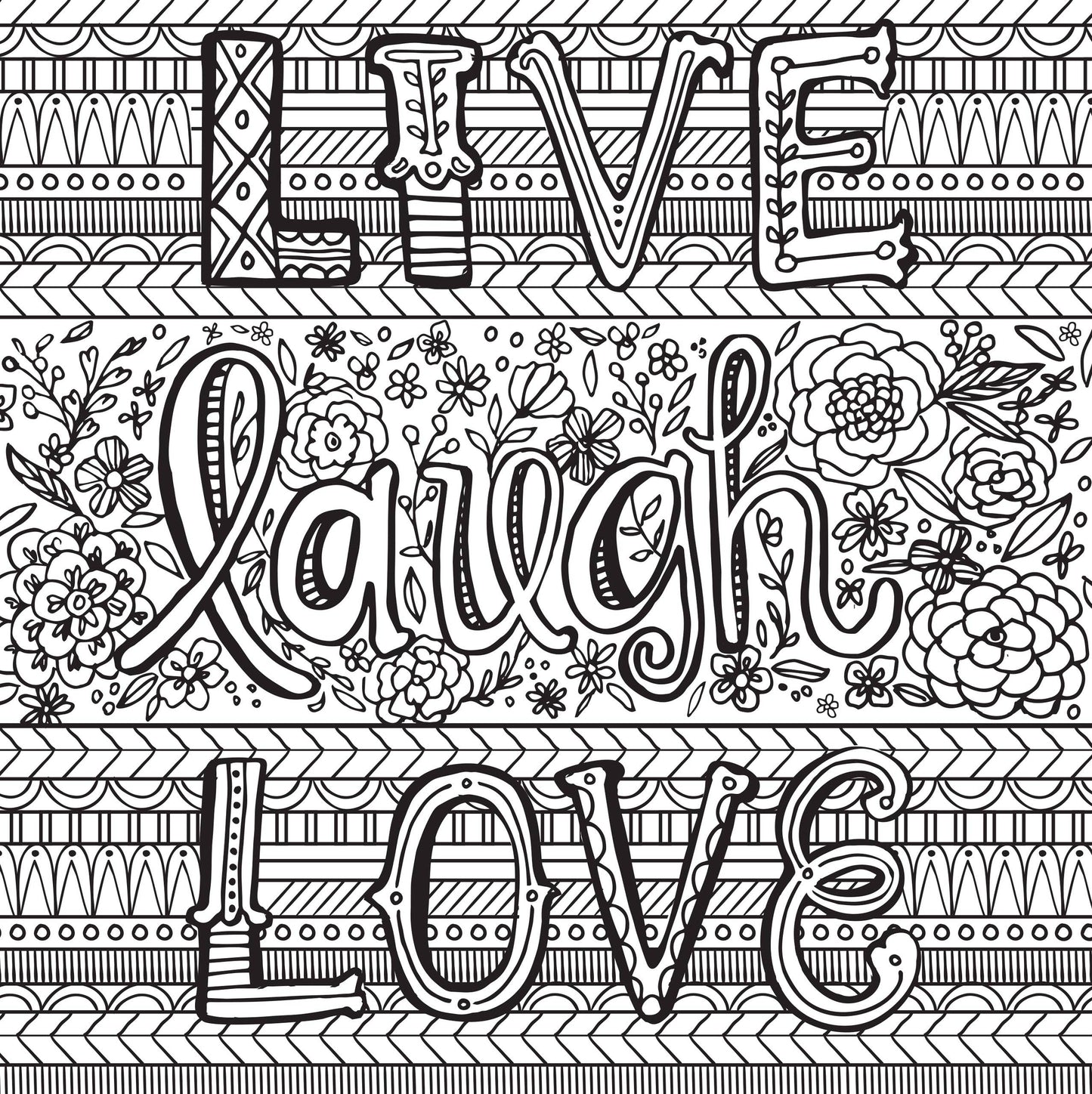 "Joyful Inspirations" Colouring Book