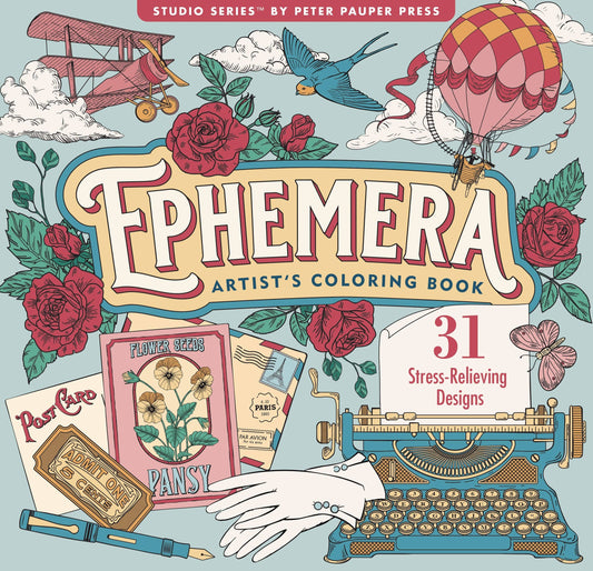 "Ephemera" Colouring Book