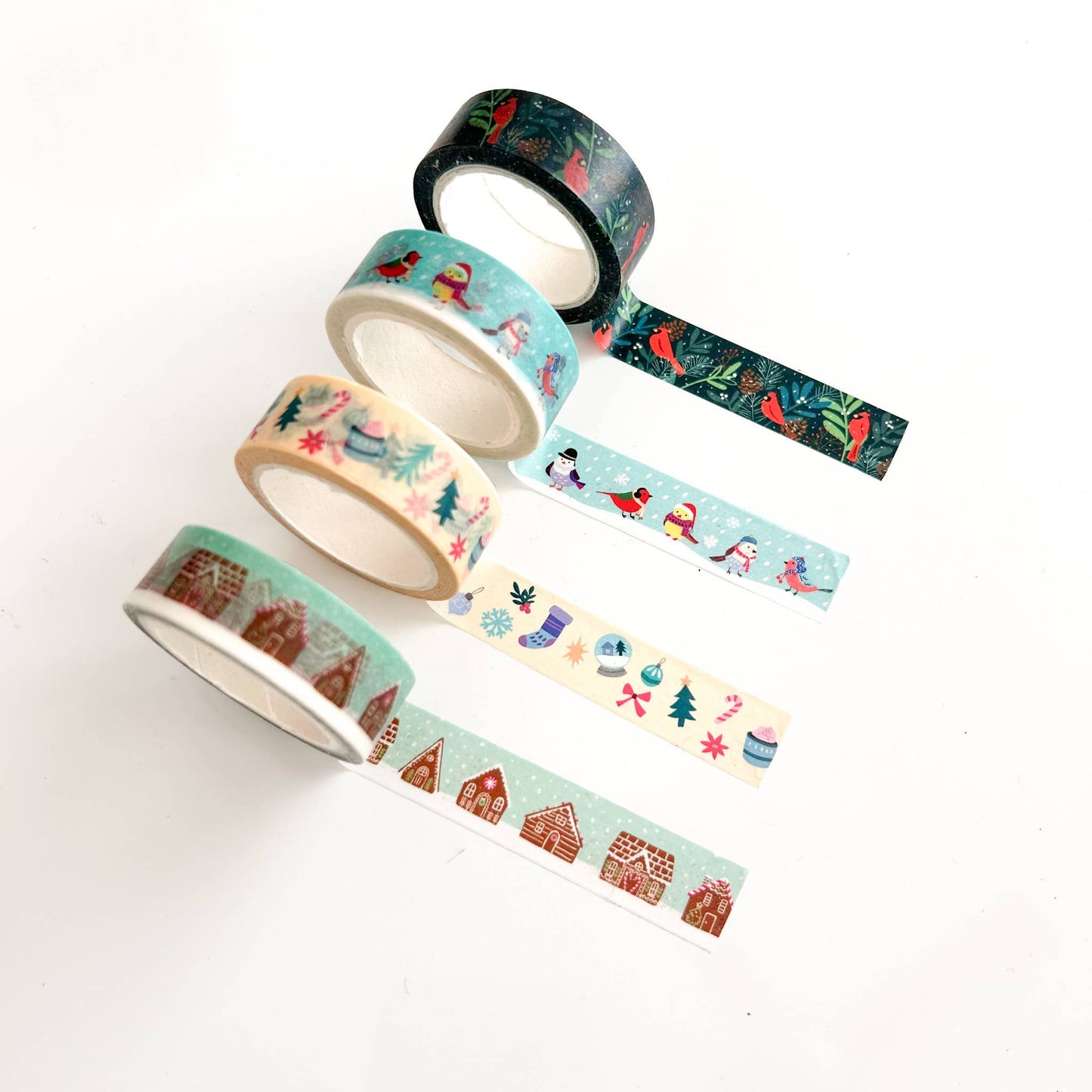 Snowy Flock Washi Tape