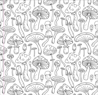 "Mushrooms" Colouring Book