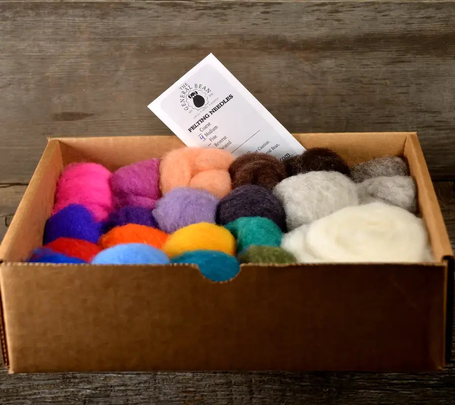 Ultimate Wool Roving Colour Pack