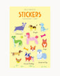 Dogs Clear Stickers