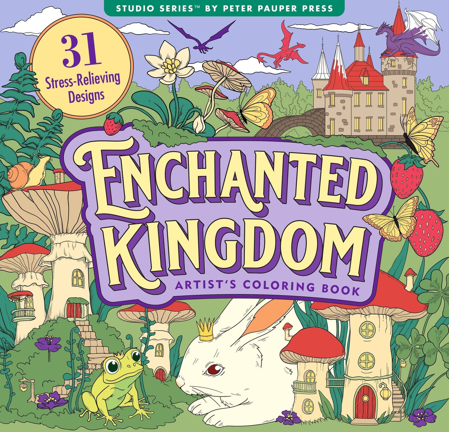 "Enchanted Kingdom" Colouring Book