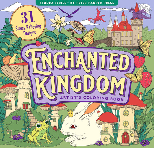 "Enchanted Kingdom" Colouring Book