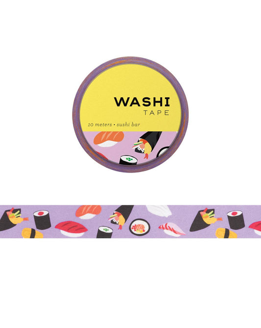 Washi Tape: Sushi bar