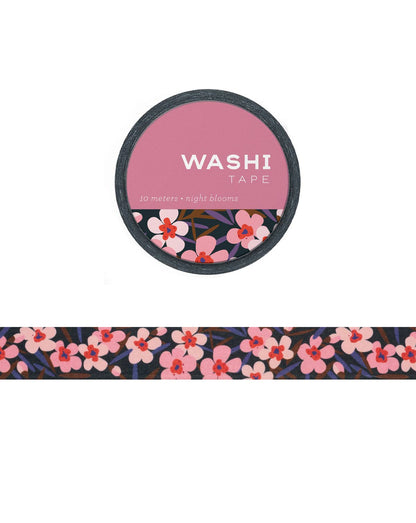 Night Blooms Washi Tape