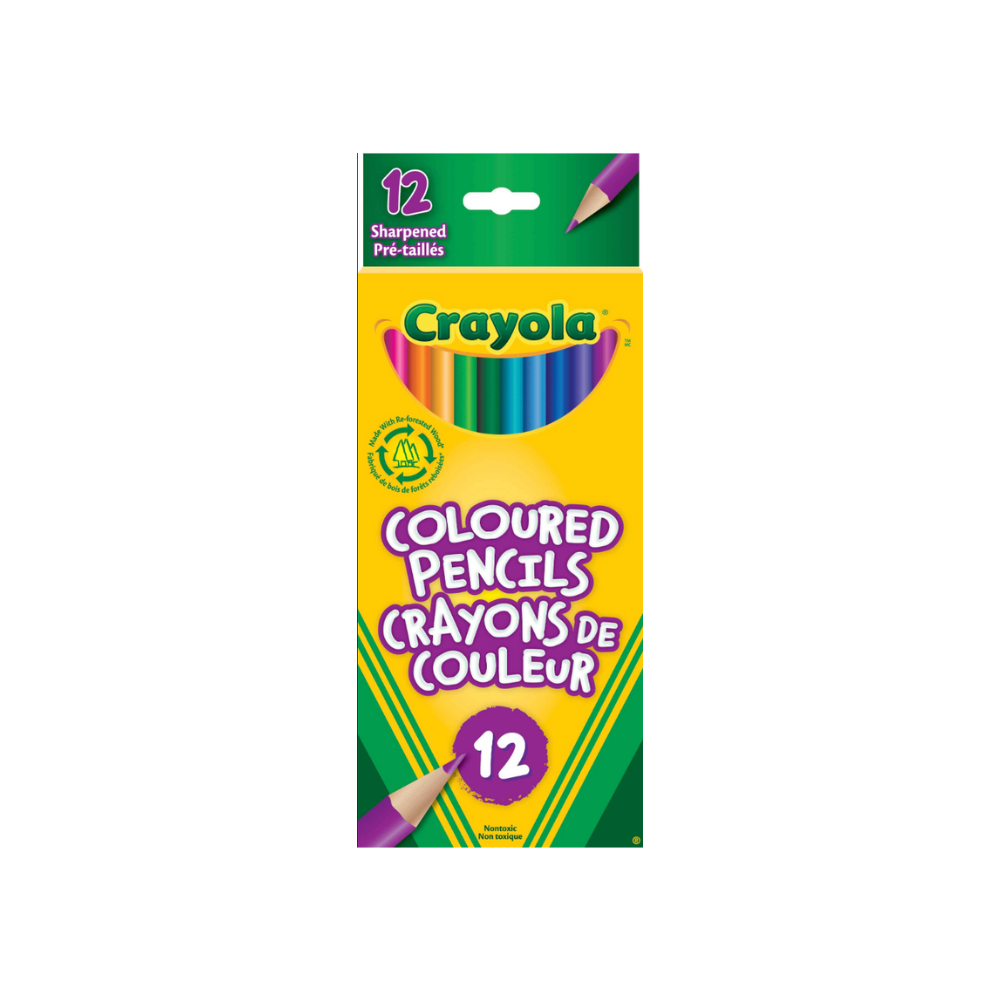Crayola 12 Coloured Pencils