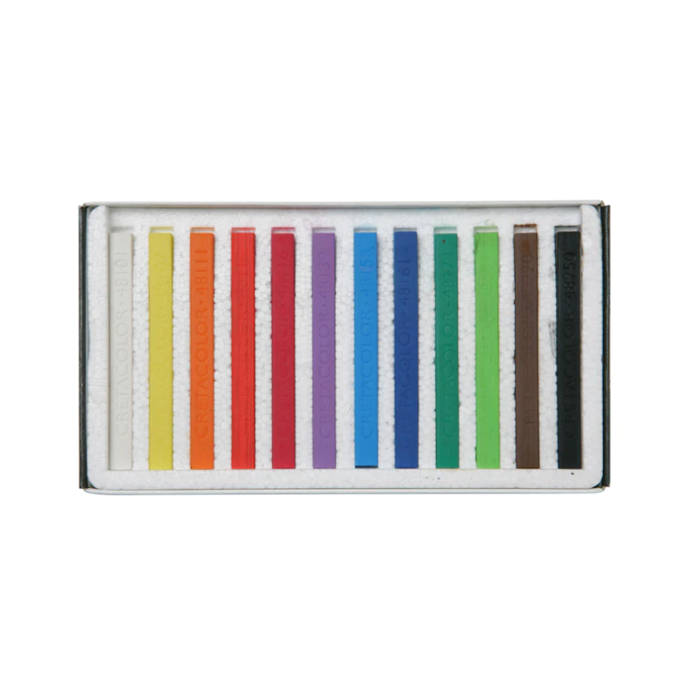 Cretacolor Hard Pastels Assorted Colours Set of 12