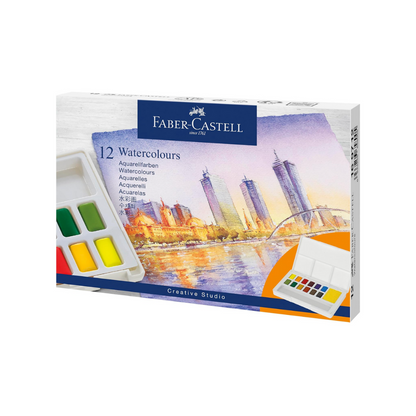 Faber-Castell Creative Studio Watercolour Half-Pan Sets