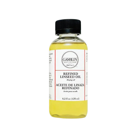 Gamblin Mediums Refined Linseed Oil 4.2oz