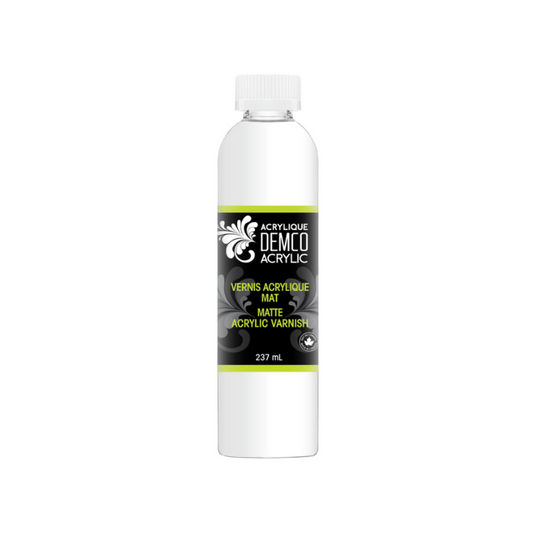 Demco Matte Acrylic Medium and Varnish 4oz / 120ml