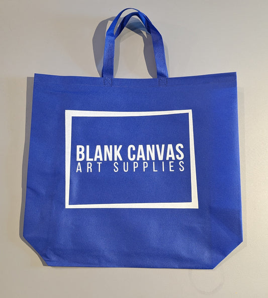 Blank Canvas Blue Tote