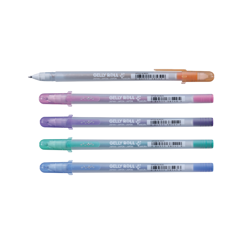 Sakura Gelly Roll Silver Shadow Pens