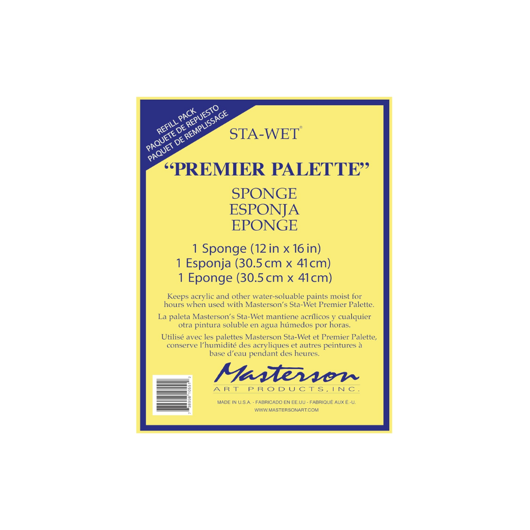 Masterson's Sta-Wet Premier Palette Sponge Refill