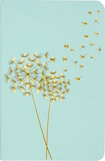 Dandelion Wishes Jotter Mini Dot-Grid Notebook 3-1/2" x 5-1/2"