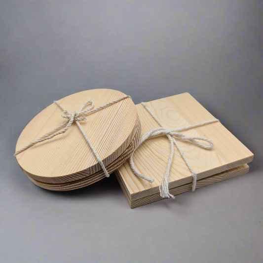 Blank Wood Coasters