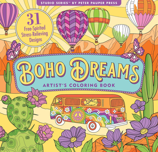 Adult Colouring Book "Boho Dreams"