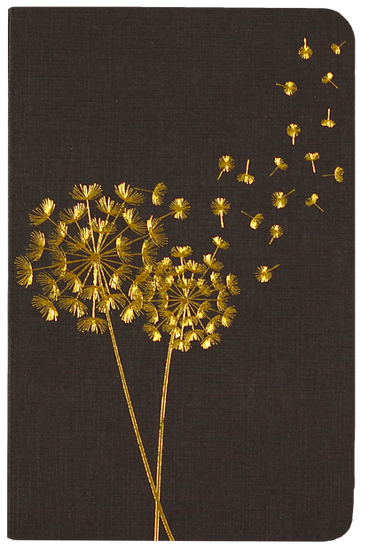 Dandelion Wishes Jotter Mini Dot-Grid Notebook 3-1/2" x 5-1/2"