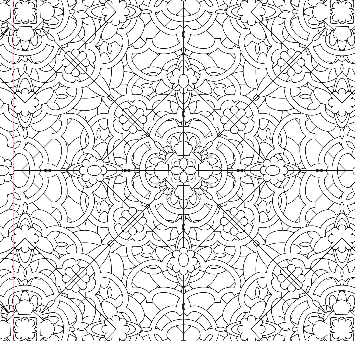 "Kaleidoscope Designs" Colouring Book