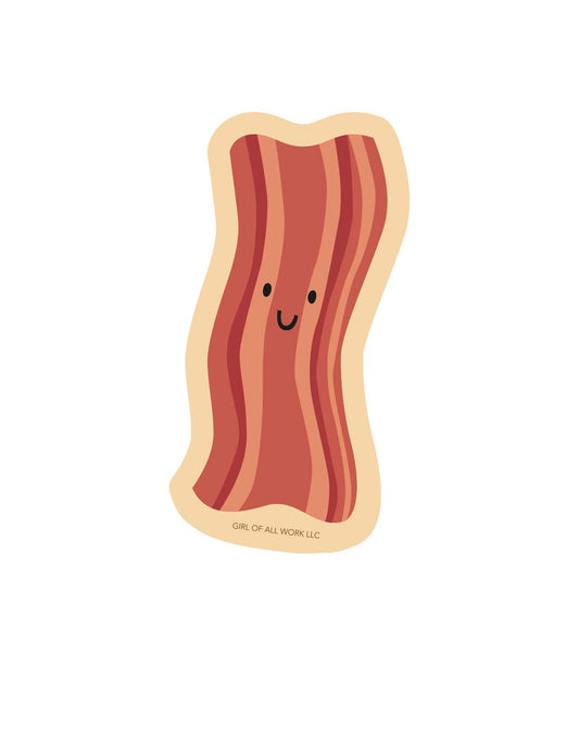 Bacon Vinyl Sticker