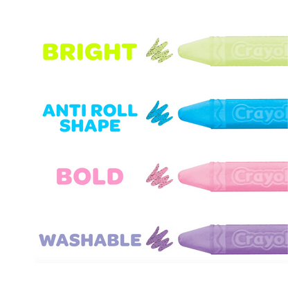 Crayola Sidewalk Chalk Set of 64