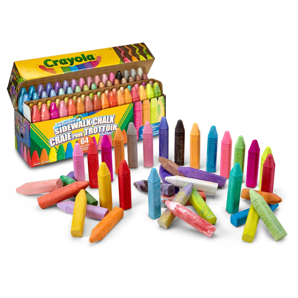 Crayola Sidewalk Chalk Set of 64