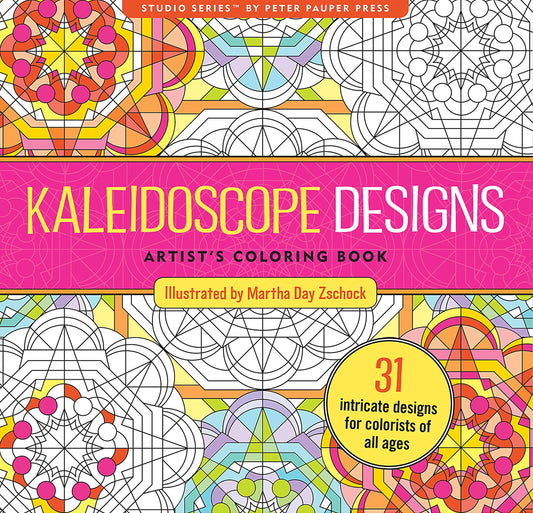 "Kaleidoscope Designs" Colouring Book