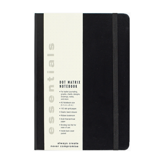 Essentials Dot Matrix Notebook A5