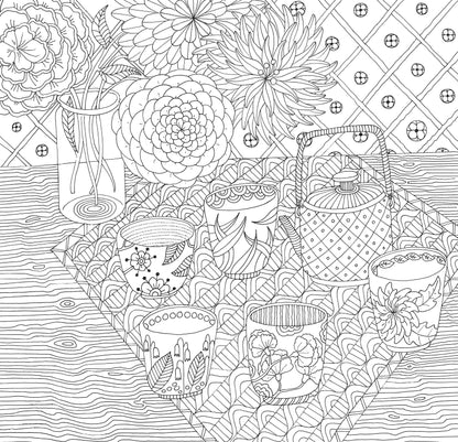 "Zen Garden" Colouring Book