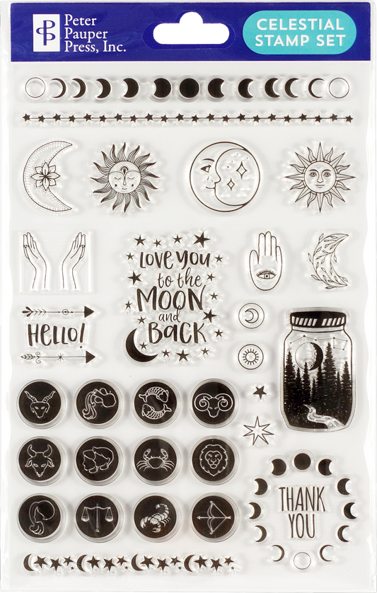 Celestial Clear Stamp Set