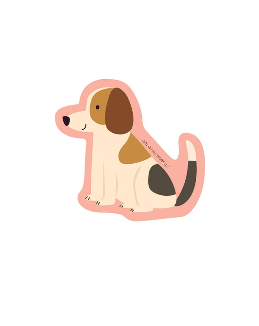 Beagle Vinyl Sticker