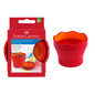 Faber-Castell Clic & Go Portable Paint Water Cup (Red)