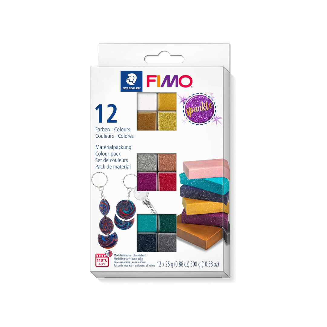 Fimo Oven Baked Clay Set of 12