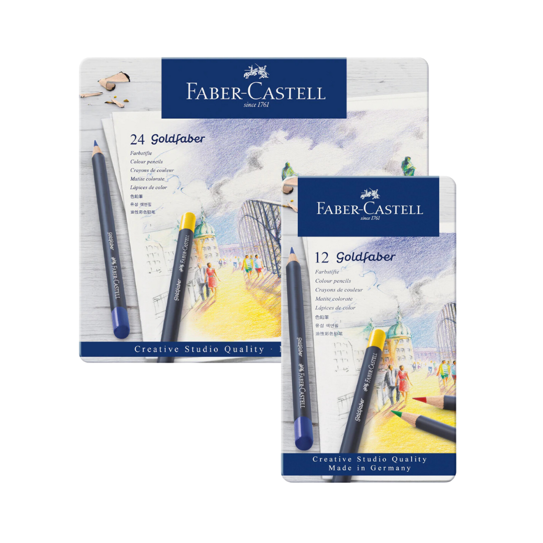 Faber-Castell Creative Studio Goldfaber Coloured Pencil Tins