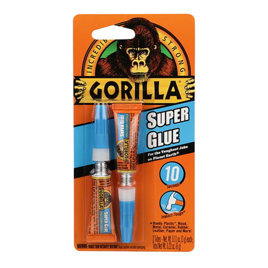 Gorilla Super Glue (Pack of 2)