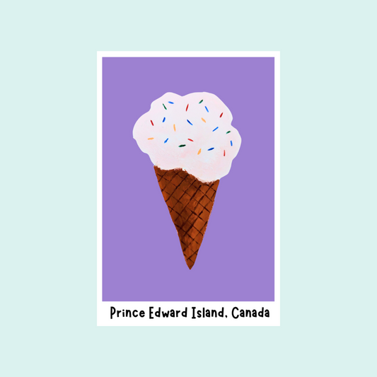 Ice Cream Post Card