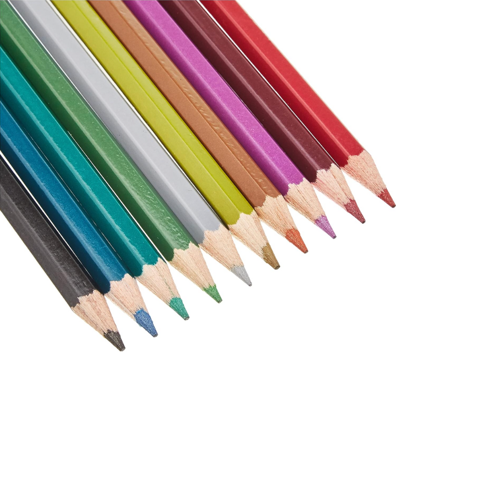 Faber-Castell Metallic Colour Pencils Set of 10