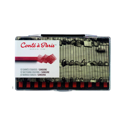 Conte a Paris Sketching Crayon Sets of 12