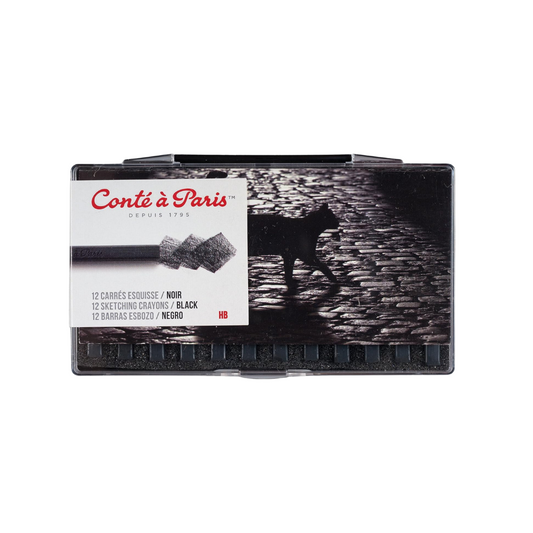 Conte a Paris Sketching Crayon Sets of 12