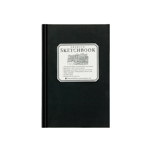 Premium Hardcover Sketchbook 5 1/2" x 8 1/2"