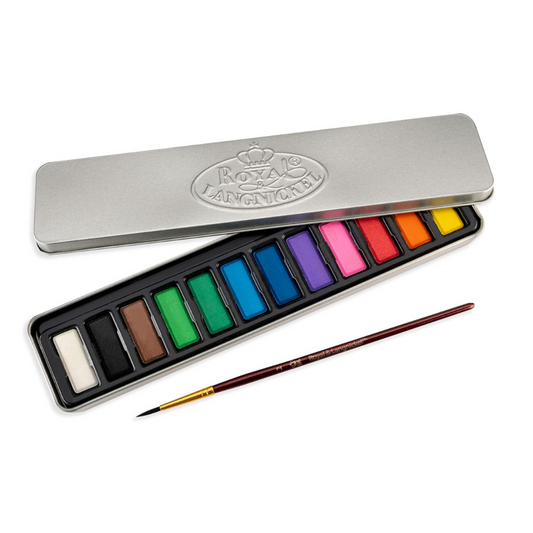 Royal & Langnickel Watercolour Set of 12 w/brush