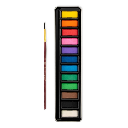 Royal & Langnickel Watercolour Set of 12 w/brush